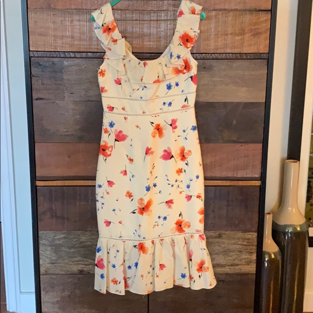 Saylor floral print dress